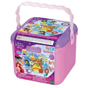 Disney Princess Aquabeads Star Bead Studio - Pink and Lavender Box